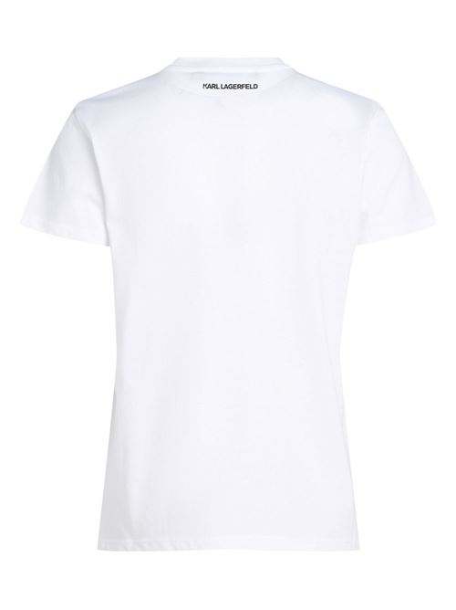 T-shirt donna maniche corte Karl Lagerfeld | A1W17131JJ100